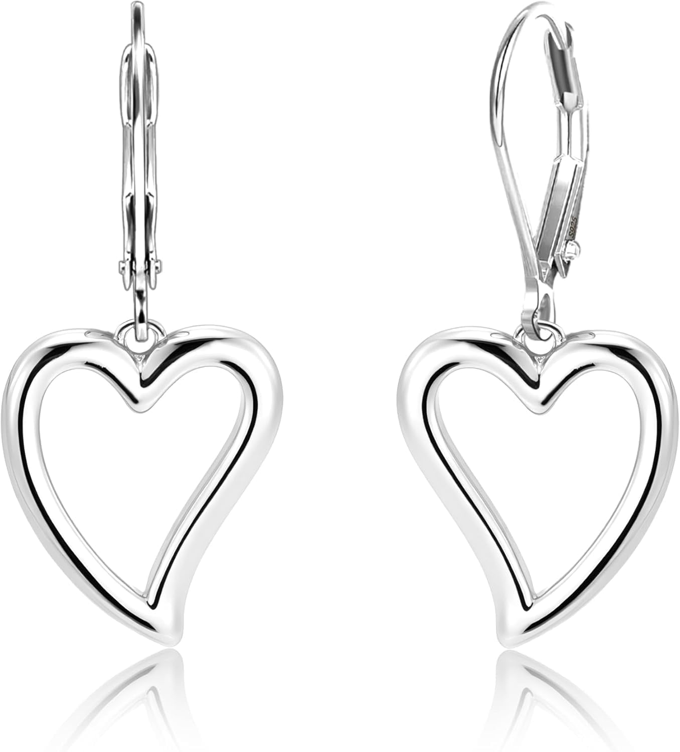 Heart Earrings Jewelry for Women and Girls
