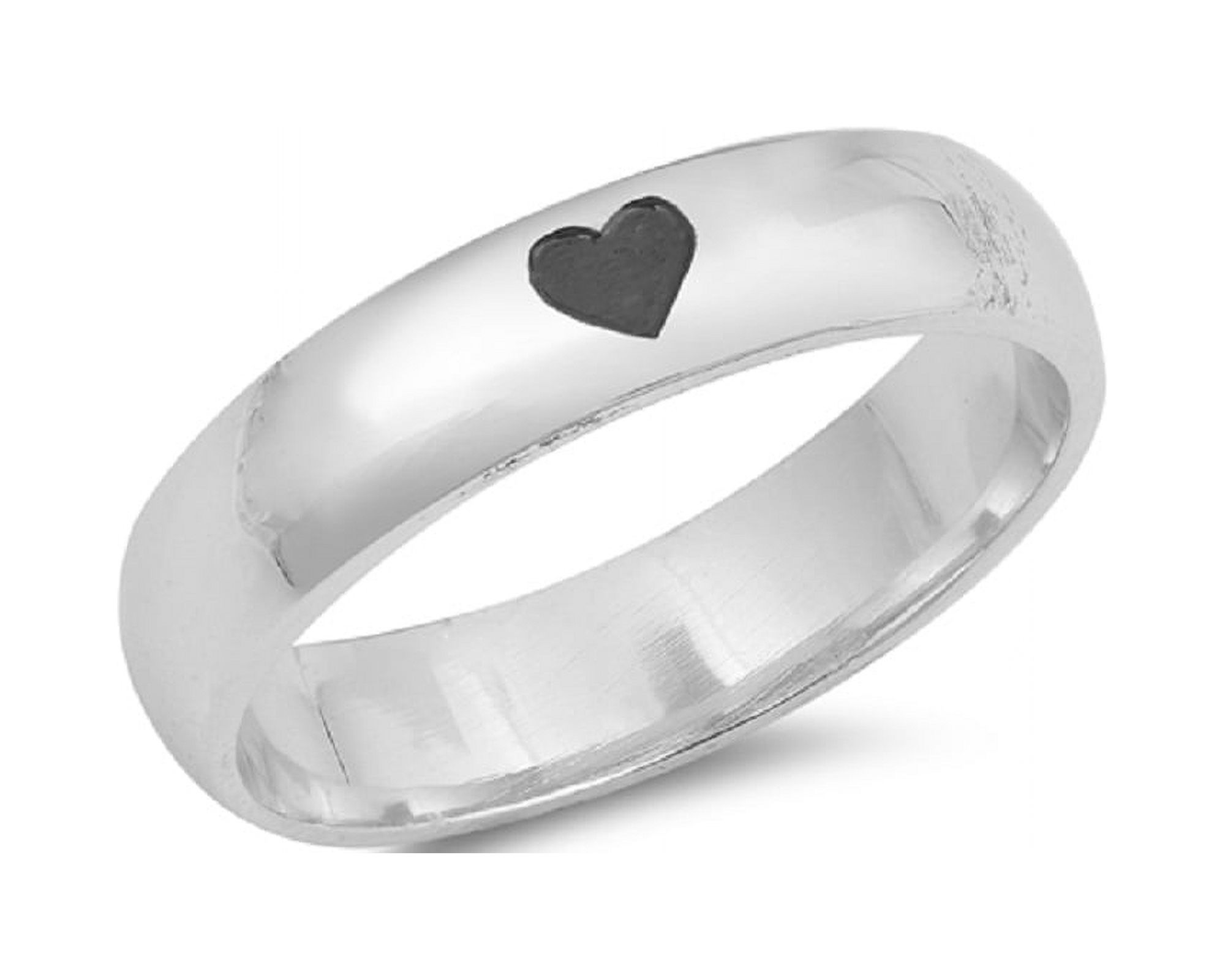 Heart imprint ring best sale