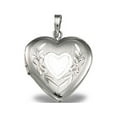 thumbnail image 1 of Sterling Silver Heart Picture Locket - 1/2 in X 1/2 in, 1 of 1