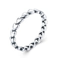 thumbnail image 1 of Sterling Silver Heart Ring For Women 925 Love Promise Gift, 1 of 5