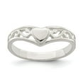 thumbnail image 1 of Sterling Silver Heart Ring, 1 of 6