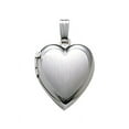 thumbnail image 1 of Sterling Silver Heart Small Locket - 1/2 Inch X 1/2 Inch Sterling Silver, 1 of 1