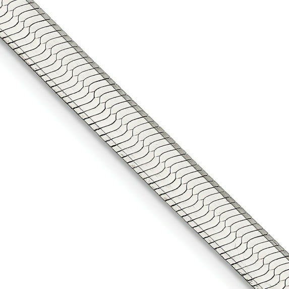 Sterling Silver Herringbone Chain 24"
