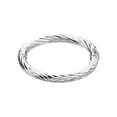 thumbnail image 1 of Sterling Silver Hinged Bangle 7" Bracelet, 1 of 2