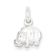 thumbnail image 1 of FJC Finejewelers Sterling Silver Hippo Charm, 1 of 4