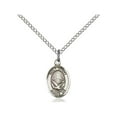 thumbnail image 1 of Sterling Silver Holy Spirit Pendant 1/2 x 1/4 inches with Sterling Silver Lite Curb Chain, 1 of 1