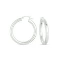 thumbnail image 1 of Sterling Silver Hoop Earrings, 1 of 1
