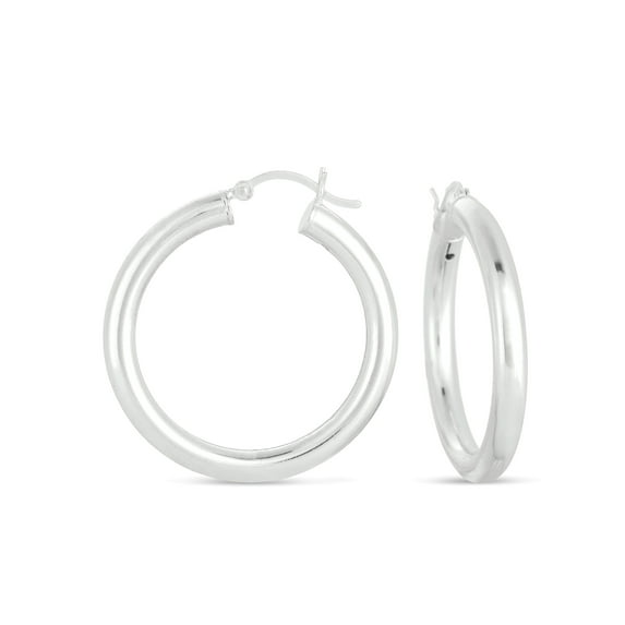 Sterling Silver Hoop Earrings