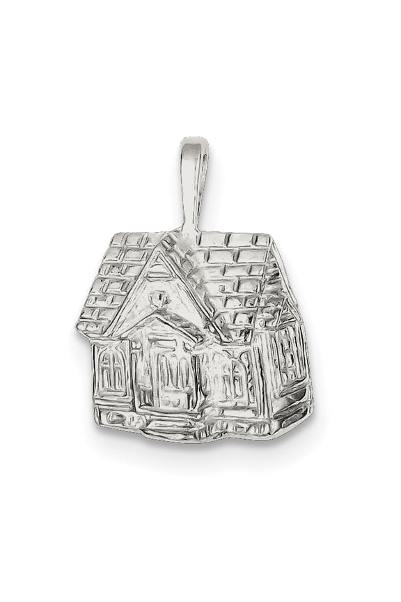 Sterling Silver House Charm