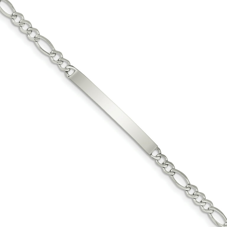 Sterling Silver ID Bracelet - Walmart.com