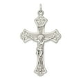 thumbnail image 1 of FJC Finejewelers Sterling Silver Inri Crucifix Pendant Necklace - Chain Included, 1 of 4