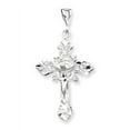 thumbnail image 1 of Sterling Silver INRI Crucifix Pendant QC515, 1 of 4