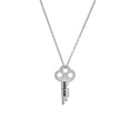 thumbnail image 1 of Sterling Silver Infinite Dream Key Pendant Necklace, 18", 1 of 3