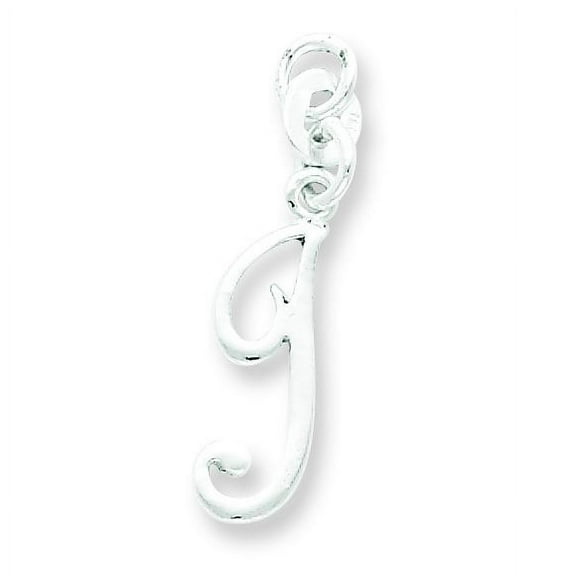 Sterling Silver Initial I Charm QC6510I