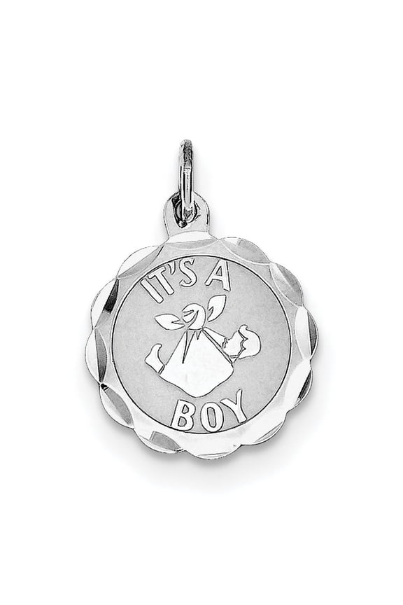 Sterling Silver Its a Boy Charm