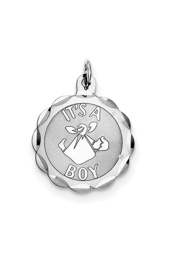 Sterling Silver Its a Boy Charm