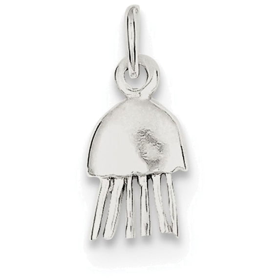 FJC Finejewelers Sterling Silver Jellyfish Charm