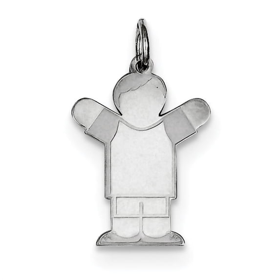 Sterling Silver Kid Charm