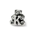 thumbnail image 1 of Sterling Silver Kids Letter K Bead, 1 of 1