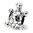 thumbnail image 1 of Sterling Silver Kids Turtle Bead, 1 of 1