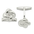 thumbnail image 1 of Sterling Silver Knot Cuff Links, 1 of 1