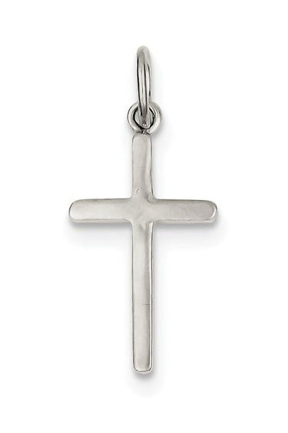 Sterling Silver Laser Latin Cross Pendant