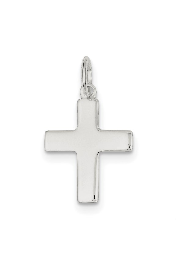 Sterling Silver Latin Cross Charm
