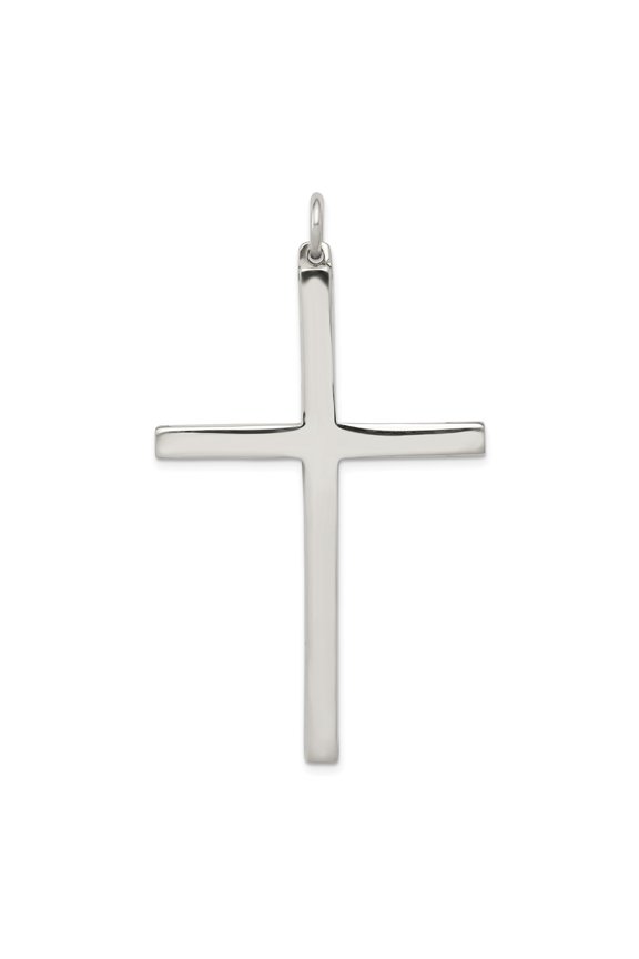 Sterling Silver Latin Cross Pendant Charm