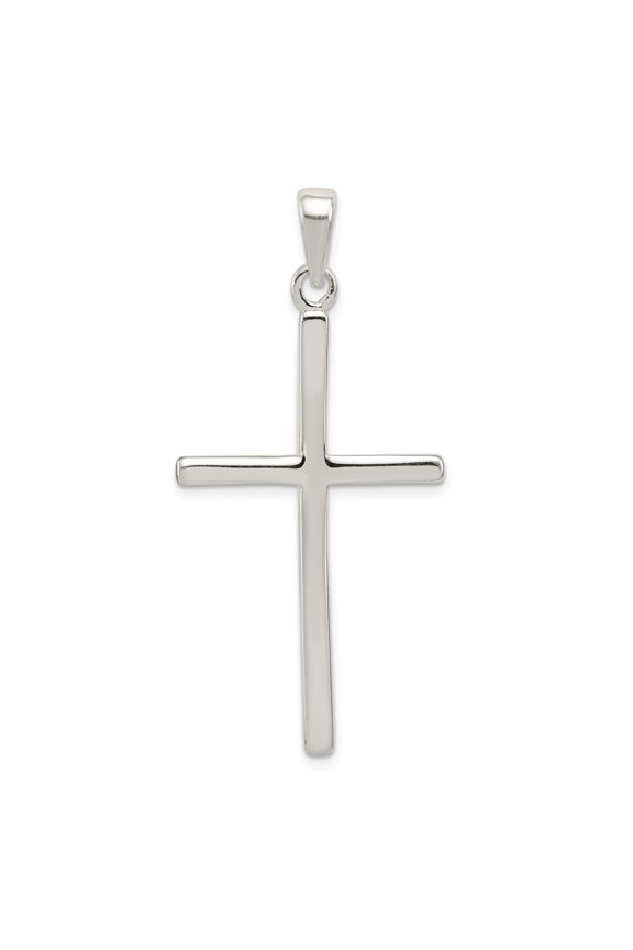 Sterling Silver Latin Cross Pendant Charm