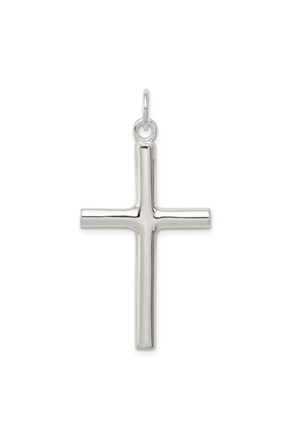 Sterling Silver Latin Cross Pendant Charm