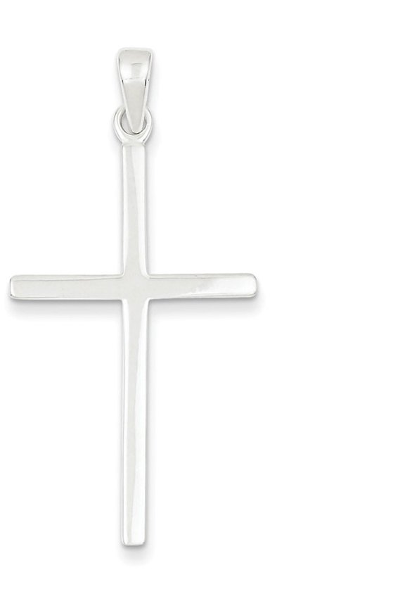 FJC Finejewelers Sterling Silver Latin Cross Pendant Necklace - Chain Included