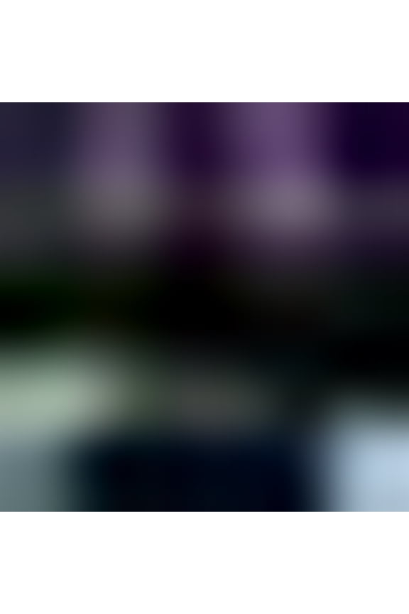 Sterling Silver Lavender Italian Murano Earrings - Measures 8x8mm Wide