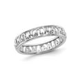 thumbnail image 1 of Gem & Harmony Sterling Silver Leo Zodiac Astrology Ring Band for Women, 1 of 5