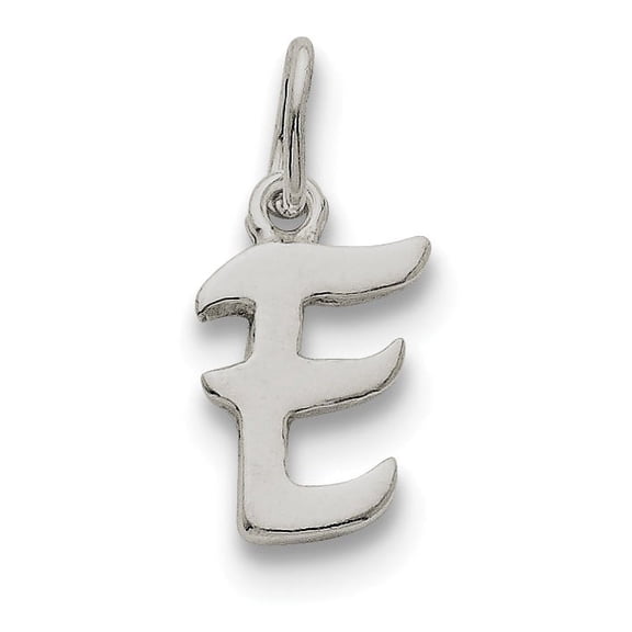Jewelry by Sweet Pea Sterling Silver Letter E Initial Charm