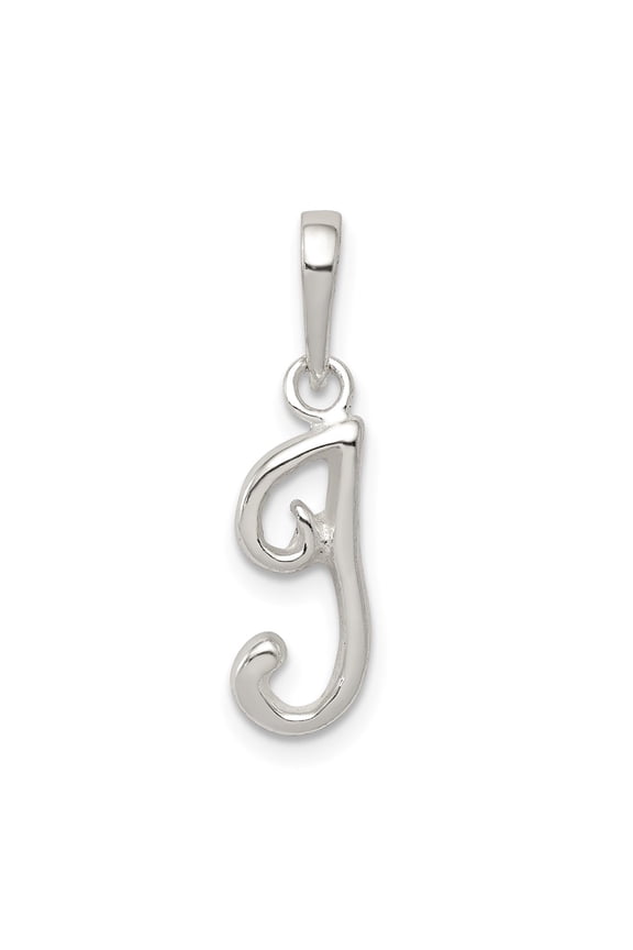 FJC Finejewelers Sterling Silver Initial I Pendant Necklace - Chain Included