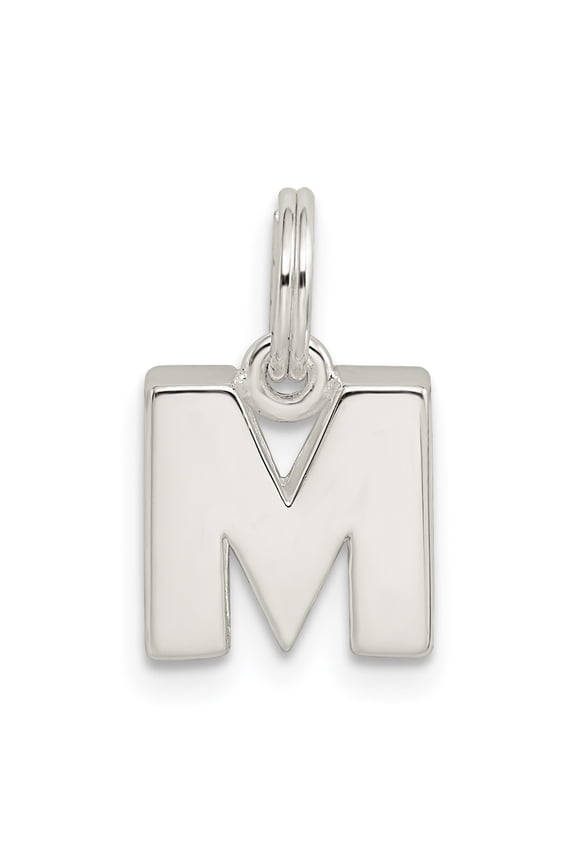 Sterling Silver M Charm