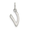 thumbnail image 1 of Sterling Silver Letter V Initial Charm, 1 of 4