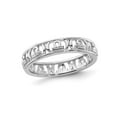 thumbnail image 1 of Gem & Harmony Sterling Silver Libra Zodiac Astrology Ring Band for Women, 1 of 5