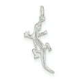 thumbnail image 1 of 925 Sterling Silver Solid Polished Lizard Charm 28x15mm Wide Pendant Necklace for Women - 1.6 Grams, 1 of 4