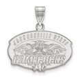 thumbnail image 1 of Sterling Silver LogoArt Jacksonville State University Medium Pendant Charm, 1 of 1