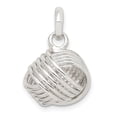 thumbnail image 1 of Sterling Silver Love Knot Large Pendant, 1 of 5