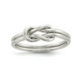 thumbnail image 1 of Sterling Silver Love Knot Ring - Size 8, 1 of 3