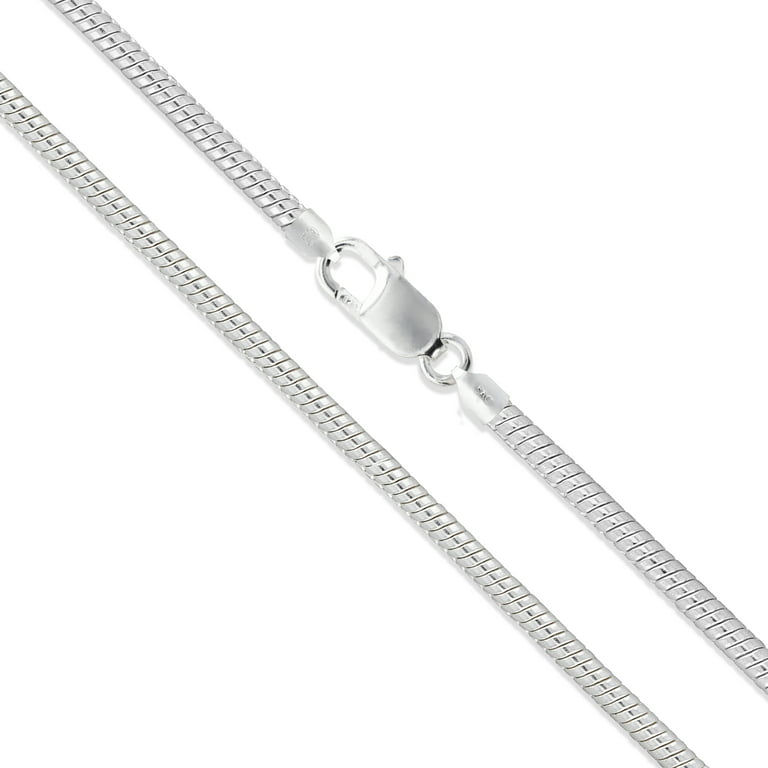 1.9 mm Sterling Silver Snake Chain
