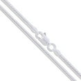 thumbnail image 1 of Sterling Silver Magic Snake Chain 2.2mm 925 Italy Brazilian Necklace 26" Jewelry Female Unisex, 1 of 5