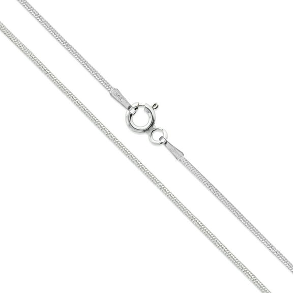 Sterling Silver Magic Snake Chain .8mm Solid 925 Italy Brazilian Necklace 16" Jewelry Female Unisex