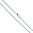 thumbnail image 1 of Sterling Silver Magic Square Snake Chain 1.3mm Solid 925 Italy Necklace 20" Jewelry Female Unisex, 1 of 5