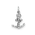 thumbnail image 1 of Sterling Silver Mariner Cross w/Crystal Pendant, 1 of 2