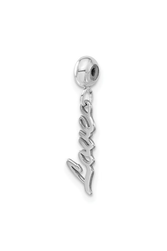 Sterling Silver MeMi Love Charm Pendant