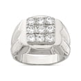 thumbnail image 1 of Sterling Silver Men's CZ Ring, 1 of 6