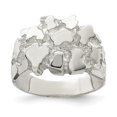 thumbnail image 1 of Sterling Silver Men's Nugget Ring - Size 9, 1 of 2